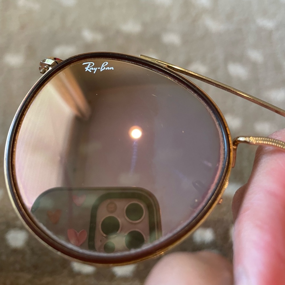 Ray ban round double bridge aviators - Picture 7 of 8